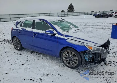 2018 Hyundai Elantra Gt Sport z USA, uszkodzony, nr VIN KMHH55LC7JU081818